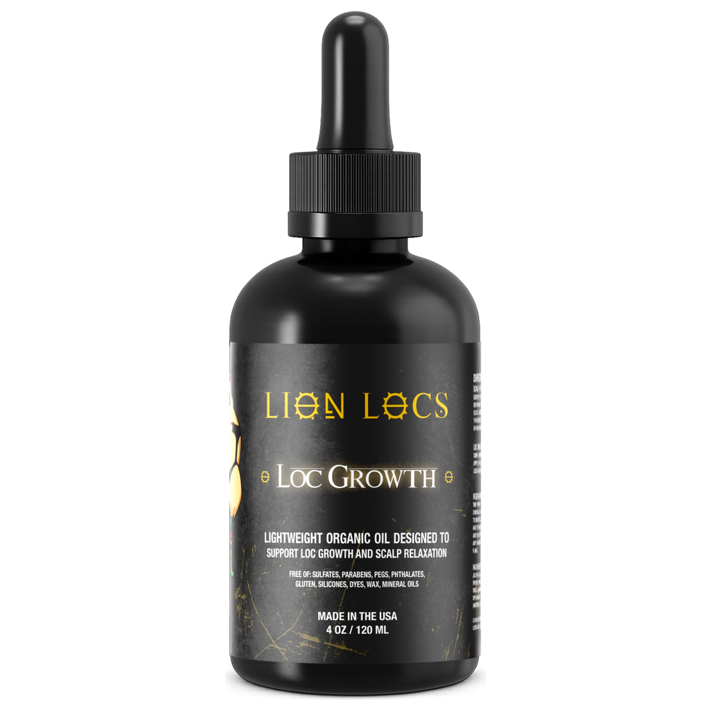Lion Locs Loc Growth & Scalp Relaxation Oil - VEGAN - Travel / Mini