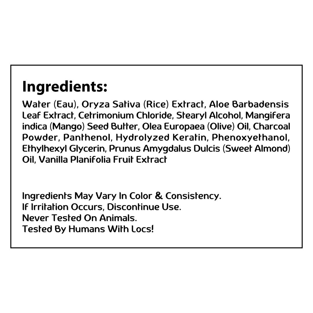 Locs Black Charcoal Conditioner