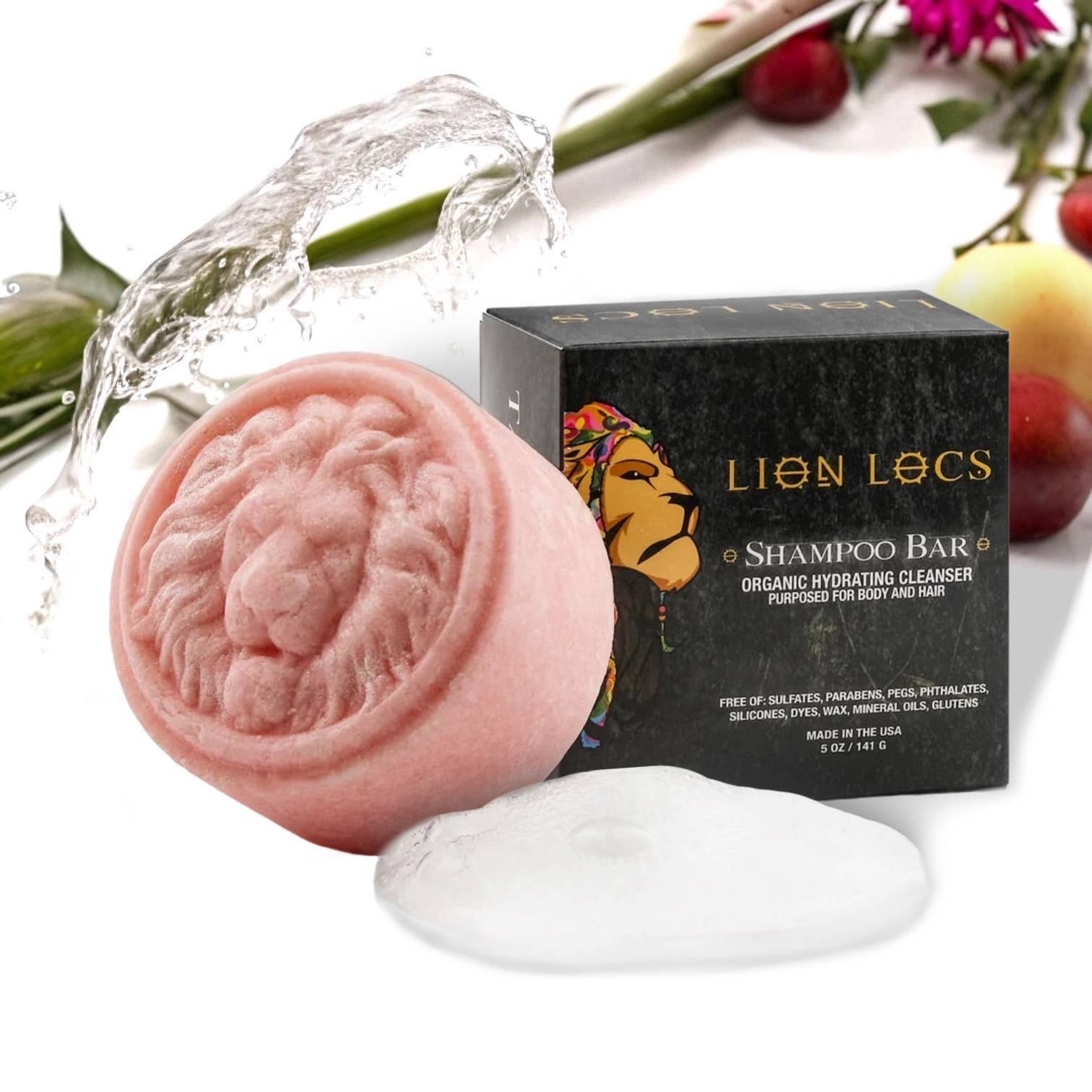 Lion Locs Dreadlocks Shampoo Bar - VEGAN