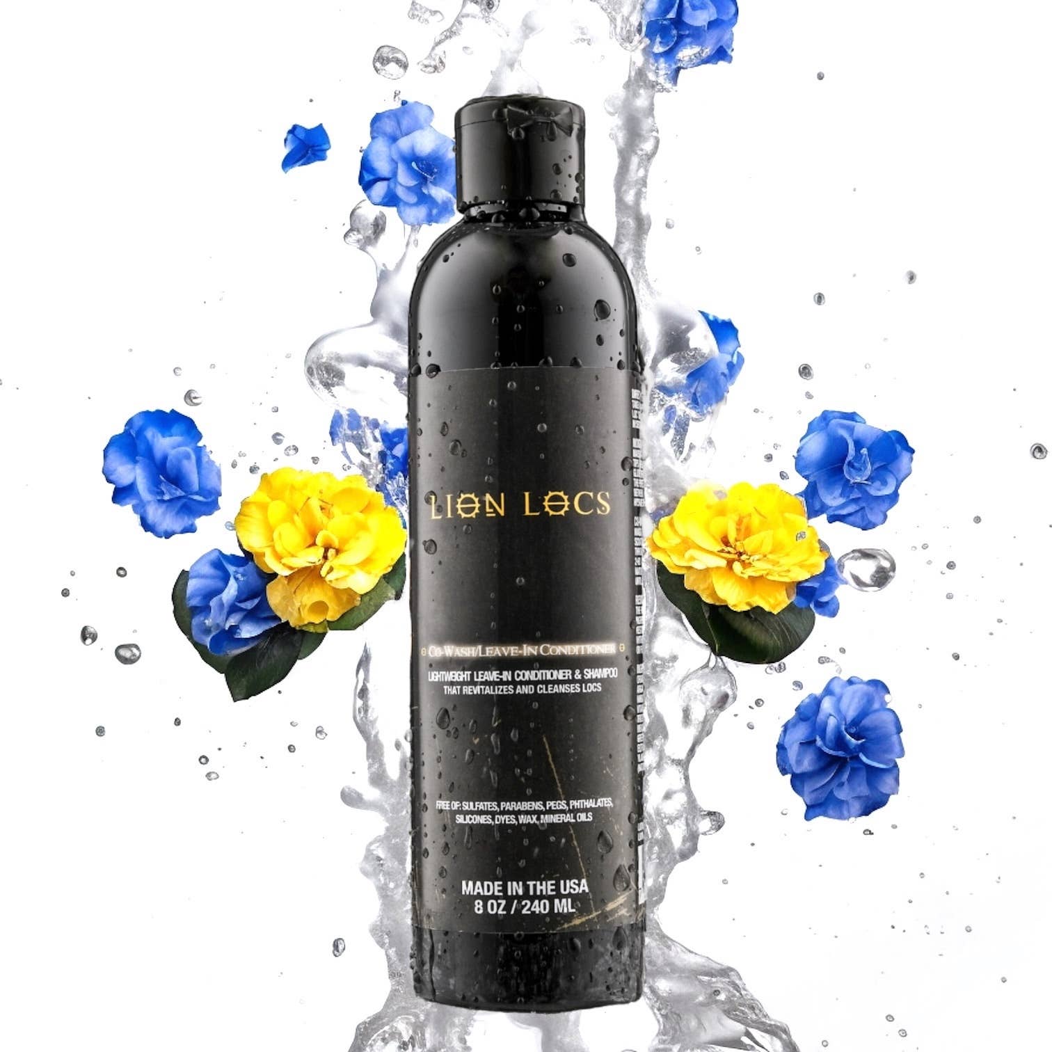 Lion Locs Co-Wash Shampoo / Leave-In Conditioner - VEGAN - Travel / Mini