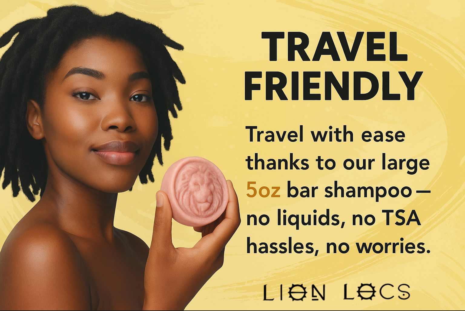 Lion Locs Dreadlocks Shampoo Bar - VEGAN