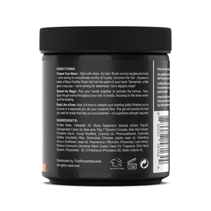 Black Panther Professional Braid Gel 16 oz