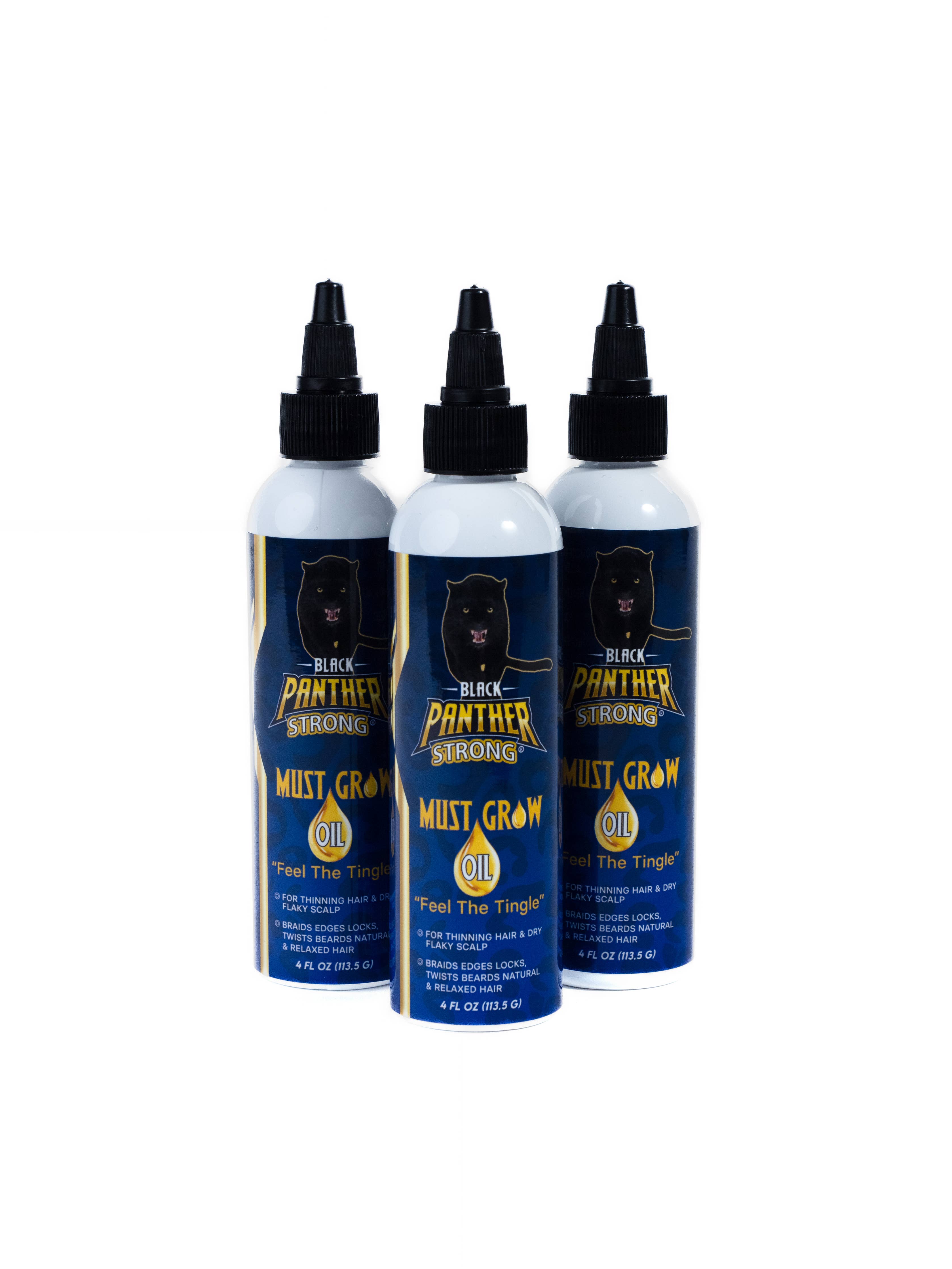 Must Grow Oil Black Panther Strong. "Feel The Tingle!"