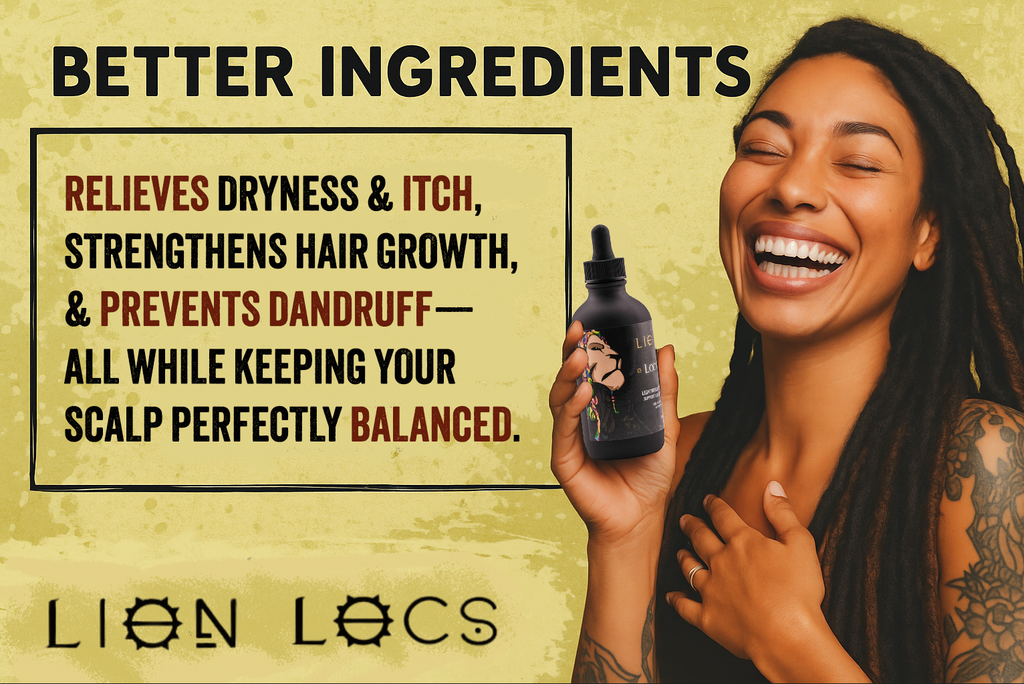 Lion Locs Loc Growth & Scalp Relaxation Oil - VEGAN - Travel / Mini