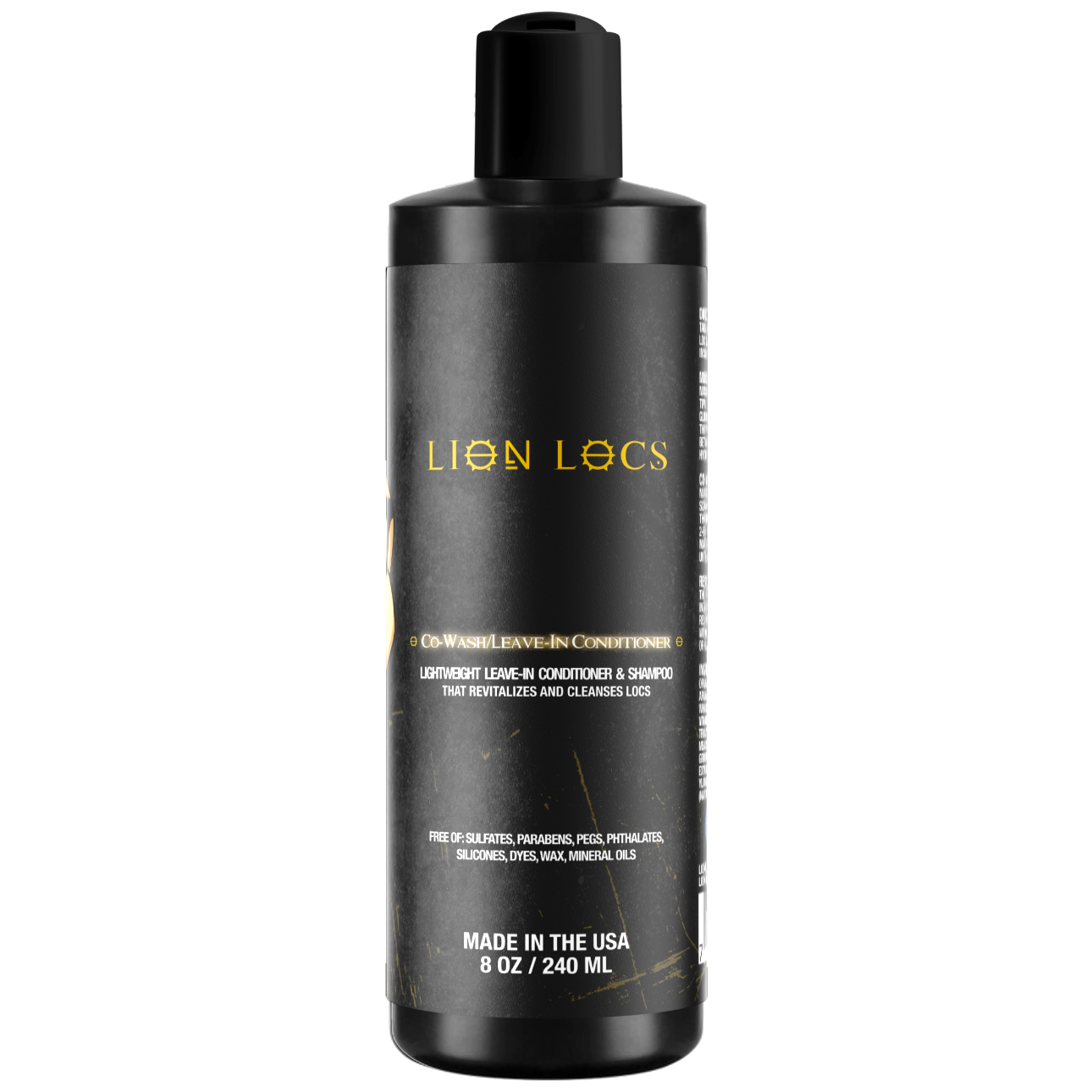 Lion Locs Co-Wash Shampoo / Leave-In Conditioner - VEGAN - Travel / Mini