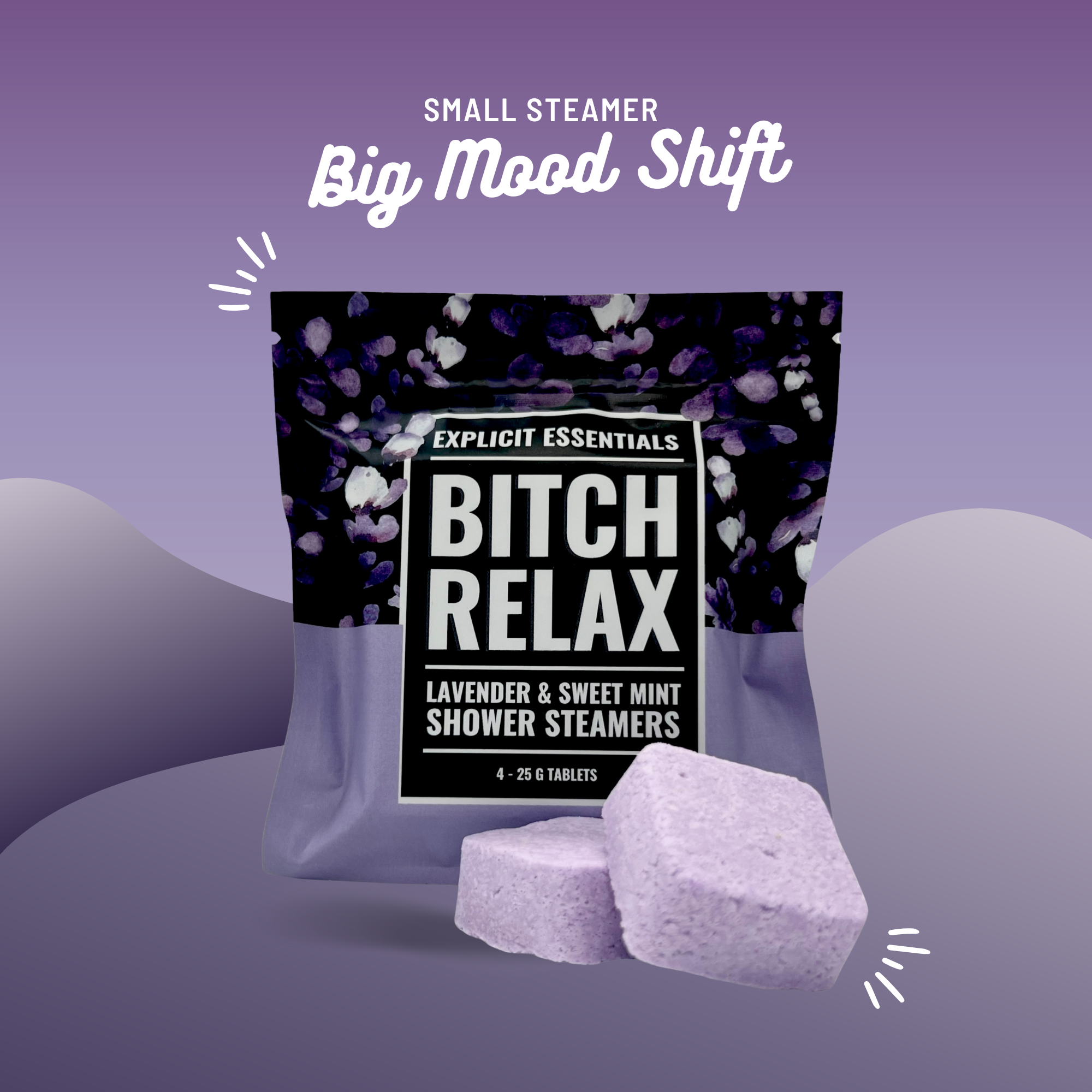 Bitch Relax Shower Streamers