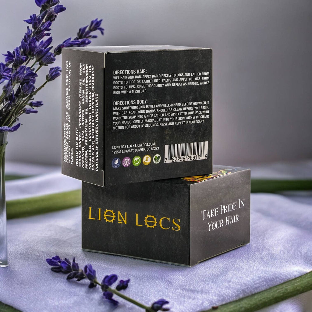Lion Locs Dreadlocks Shampoo Bar - VEGAN